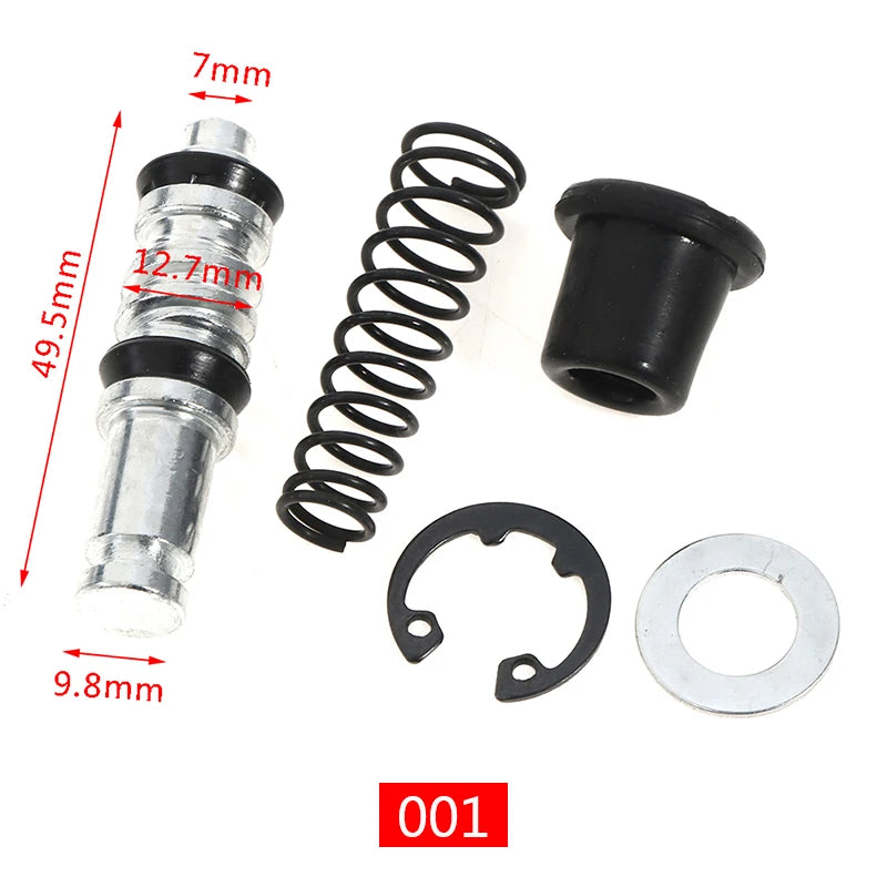 1Set 11mm 12.7mm 14mm 16mm Motorcycle Clutch Brake Pump Piston Plunger Repair Kits Master Cylinder Piston Rigs Repair Accessorie