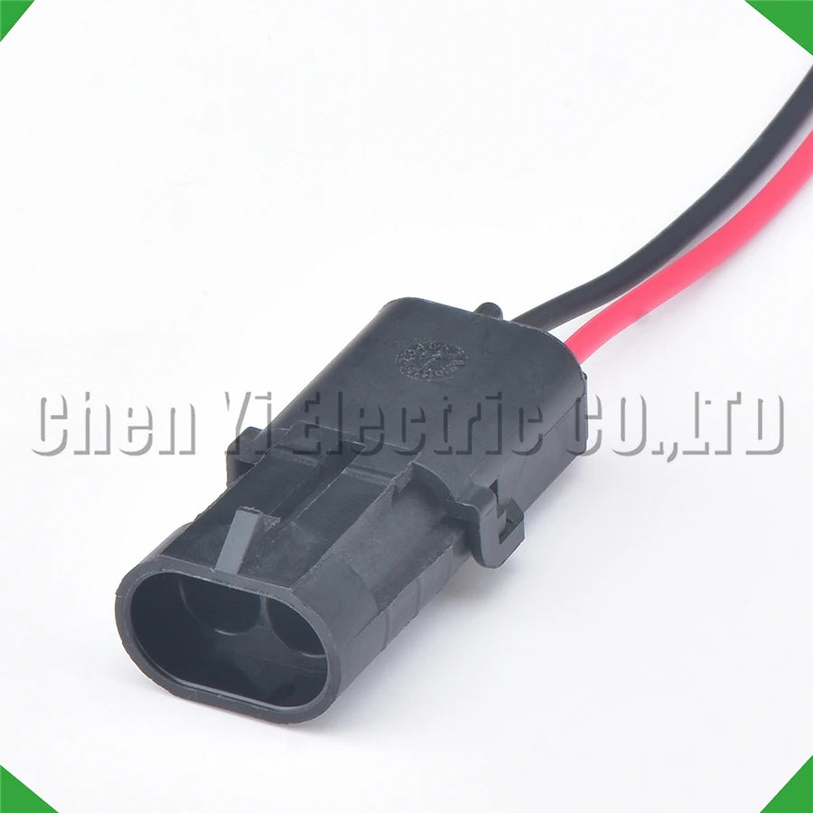 2-Pin Connector Connector Series Female Injector Socket Waterproof Automobile Cable Gm