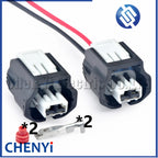 2 Pin Auto Fuel injector waterproof connector Automotive oil pressure solenoid valve plug 6189-7680 6189-7290 For Subaru Ford