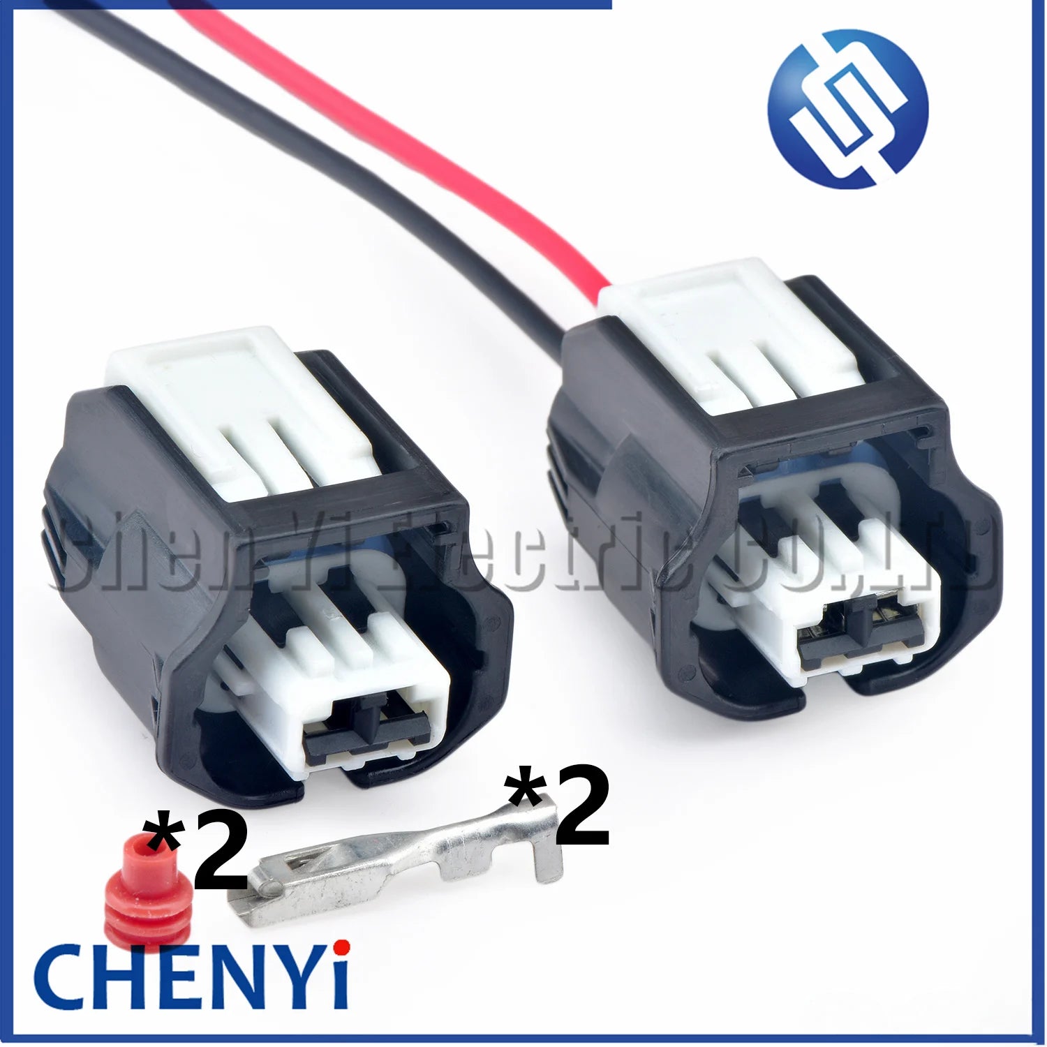 2 Pin Auto Fuel injector waterproof connector Automotive oil pressure solenoid valve plug 6189-7680 6189-7290 For Subaru Ford