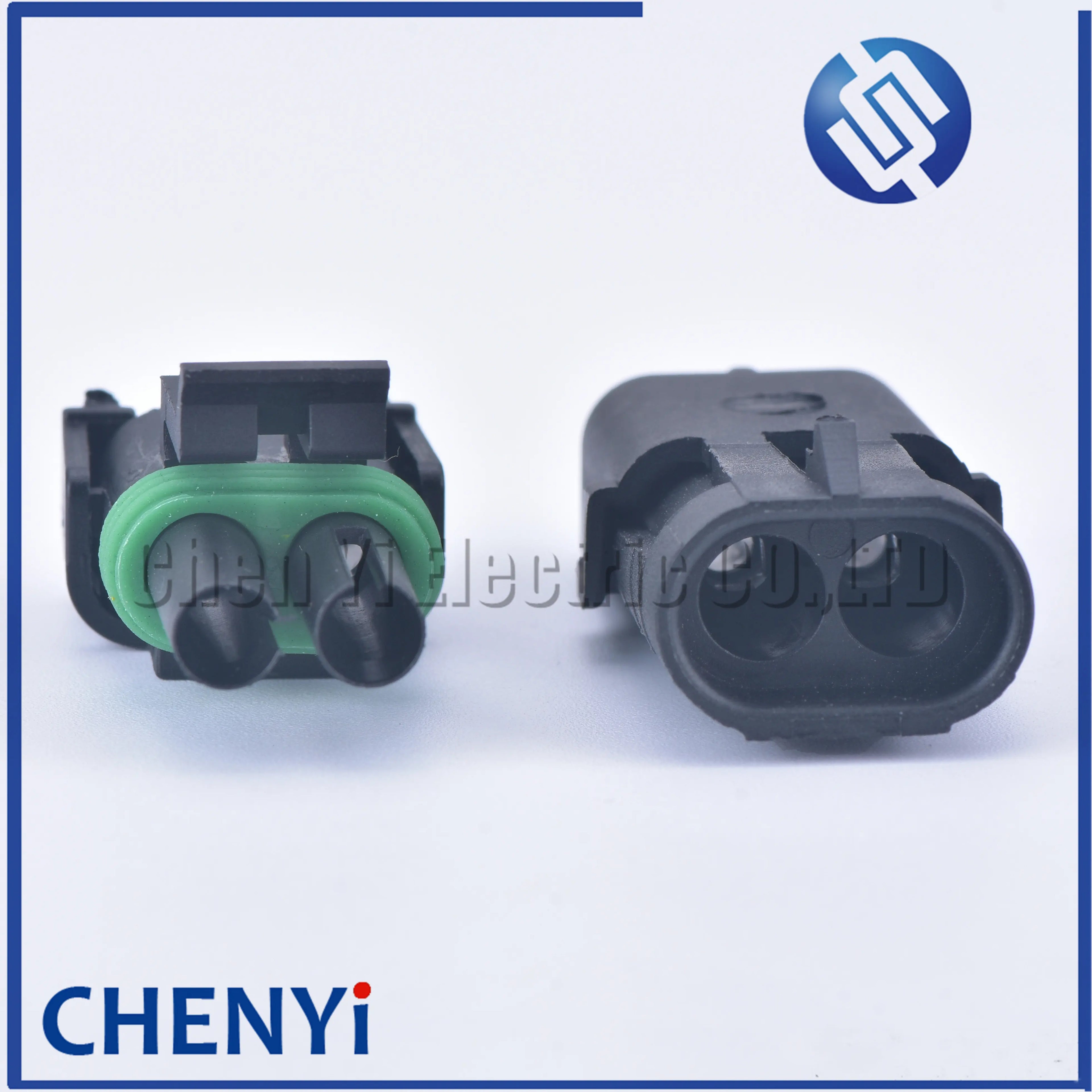 2 pin 2.5 mm Series Female or Male Injector Socket Waterproof Automobile Cable Connector Plug 12015792 12010973