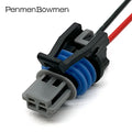 1 Set 2 Pin GM LS ECT Car Waterproof Plug Wiring Harness Electrical Cable Connectors 15449028 15449027 For Ford Chevrolet Opel