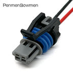 1 Set 2 Pin GM LS ECT Car Waterproof Plug Wiring Harness Electrical Cable Connectors 15449028 15449027 For Ford Chevrolet Opel