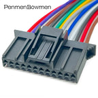 1 Set 12 Pin Car FCI Electrical Cable Connectors Female Wire Harness Plastic Housing Plug With Cable 211PC122S0017