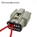 1 Set 12 Pin 33472-1202 Car Jumper Compatible Electrical Cable Connectors Wire Harness Plug for Harley GTS Radio