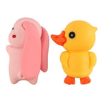 6/1pcs Cute Animal Ornament Car Center Console Display Screen Ornament Car Rearview Mirror Bike Little Turtle Cute Pendant Doll