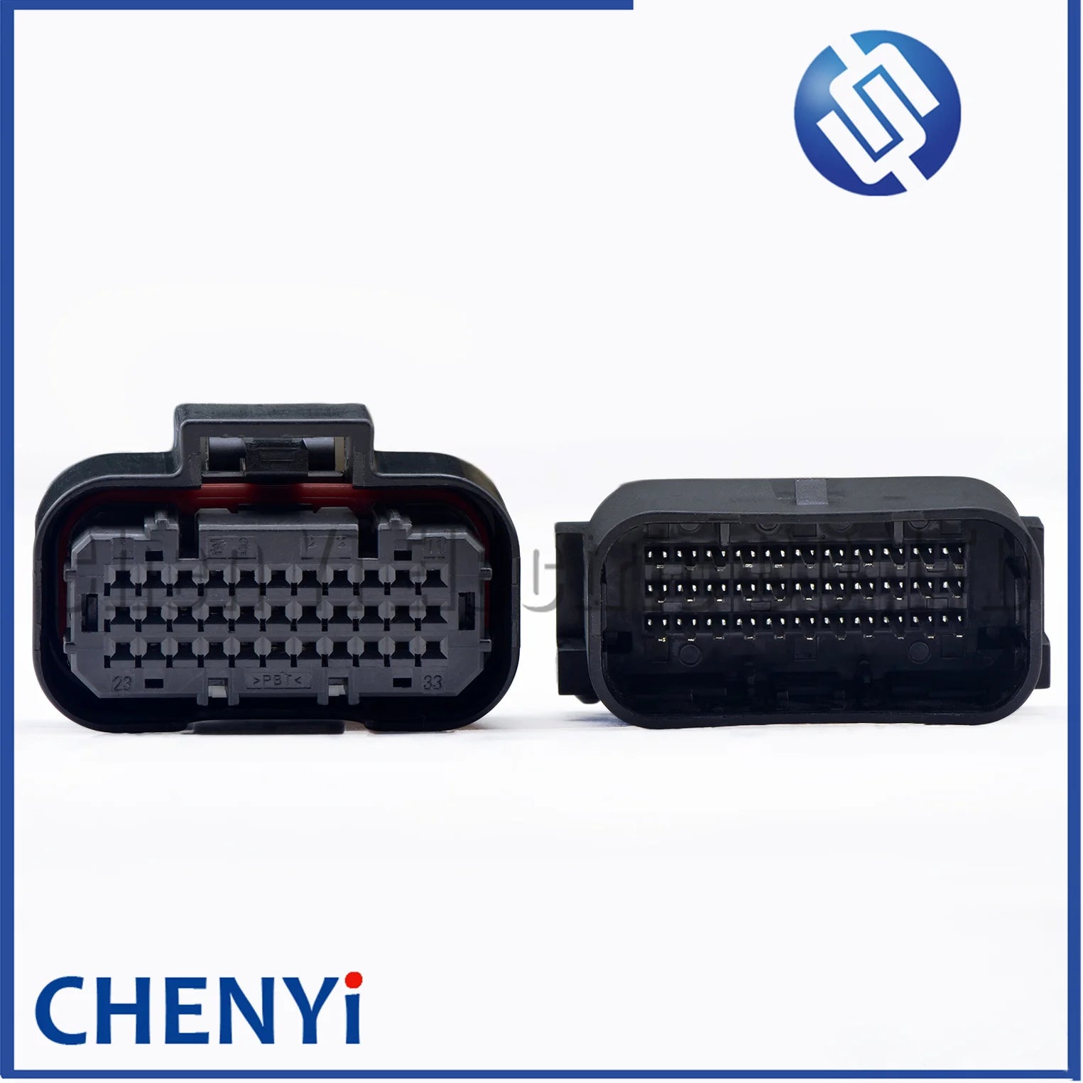 33 Pin car Motorcycle motorbike waterproof connector PCB Socket control system ecu plug 1554458-2 1554461-1 1554461-2 For Yamaha