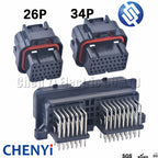 26/34/60 Pin ECU Engine Gearbox Computer Board Plug ECU Car Connector socket 6437288-3 6437288-3 4-1437290-0 3-1437290-7