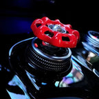 Car Rotary Knob Decor Metal Valve Handwheel Automotive Accessories Interior For Control Knob Gear Shift Knob Button Sticker