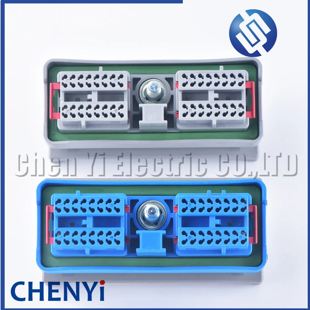 64 Pin Computer Board Connector Plug 245-1042 245-1043 With Pins Accessories 15488667 15488668 For CAT Carter 323D