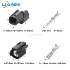 5set 6181-0227 6189-0386 Car horn harness plug 1-hole connector for Honda Accord Odyssey Fit Civic crv