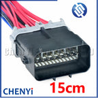 34 Pin Automotive waterproof connector Car Engine wire harness plug 3508A-01-002E 60013512A01C 60013508A01B C146 For Ford
