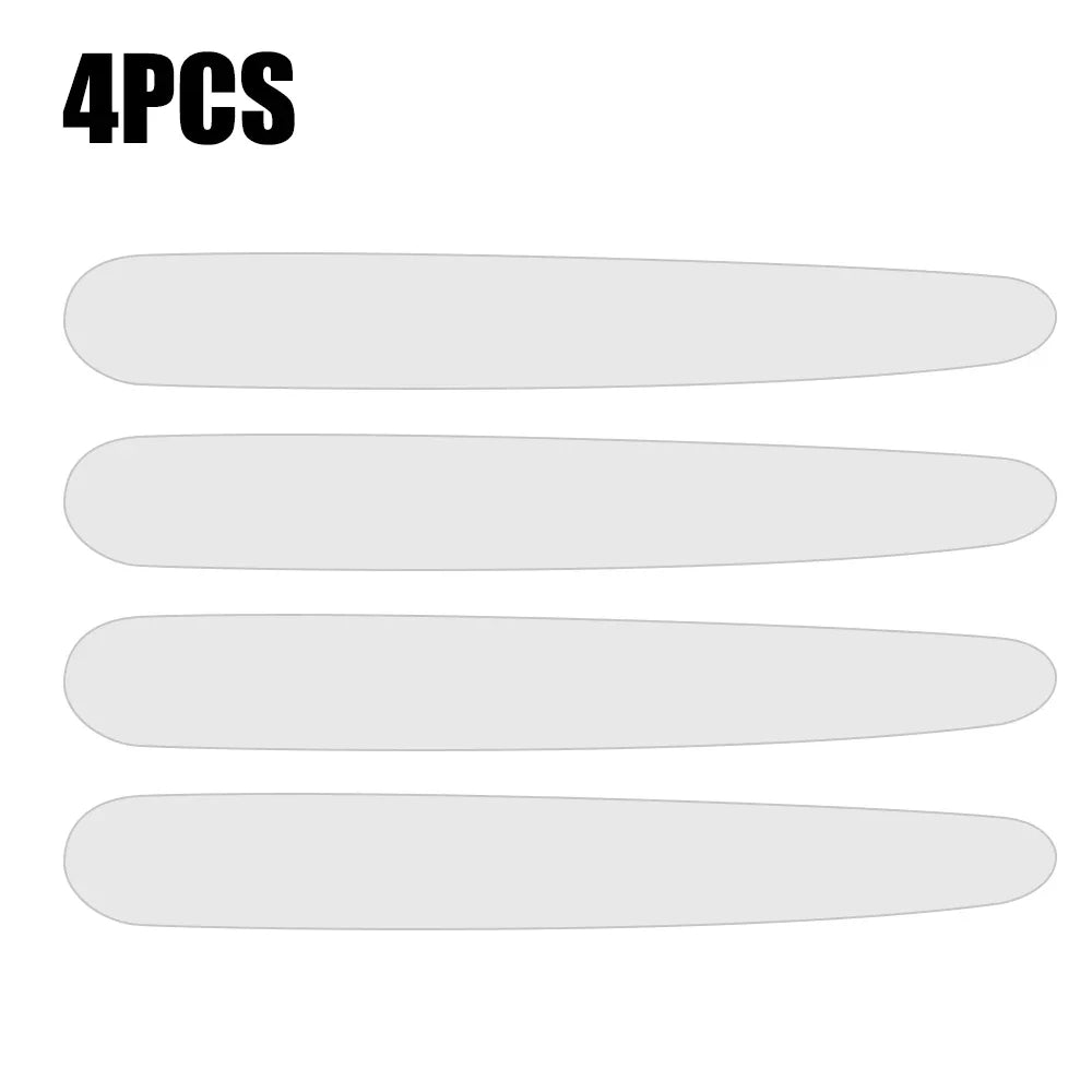 Car Door Bowl Handle clear Protective 8/4Pcs Stickers Universal Invisible transparent car Anti-collision Protection Strip Tools