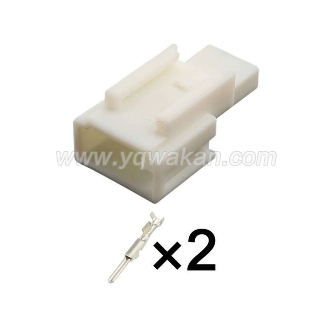 2PIN Unsealed 2.2mm Series Male Female Connectors Cable Plug Wiring Harness For Toyota MG641762 MG651759J