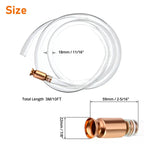3M Safety Self Priming Copper Siphon Refueling Gas Syphon Jiggler Hose For Pump Gasoline Fuel Oil Water Hose Flexible Connector