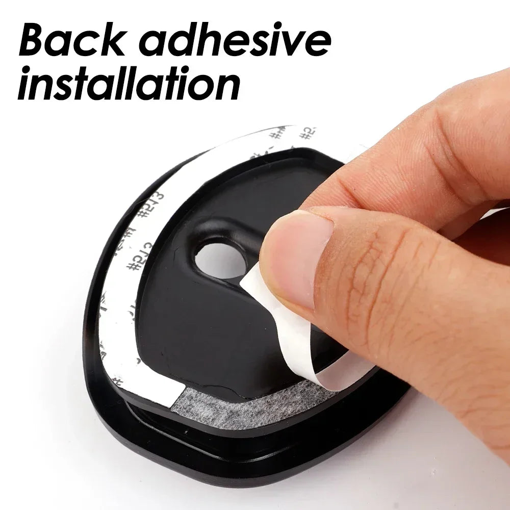 8/1pcs Car Door Lock Anti-collision Silicone Cover Auto Doors Lock Buckle Mute Protective Cushion Sticker Car Shock Absorber Pad