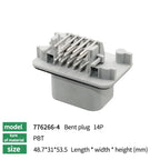 1/5/20 PCS ECU Bent Pin Plug Automotive Waterproof Connector Socket Terminal Male Female PBT 776280/776266/776087/776163