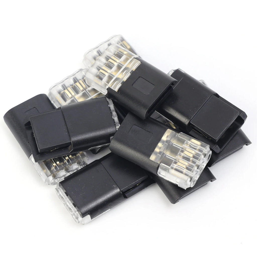 10/1pcs New Electrical Connector 3-Wire Interchangeable Quick Wire Connector Automotive Wire Cable Ribbon Terminal Connector