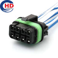 8 Pin Connector Waterproof 2.8mm Series Female Connector Motorcycle Electrical Harnesses Wiring Harness 32006-A22