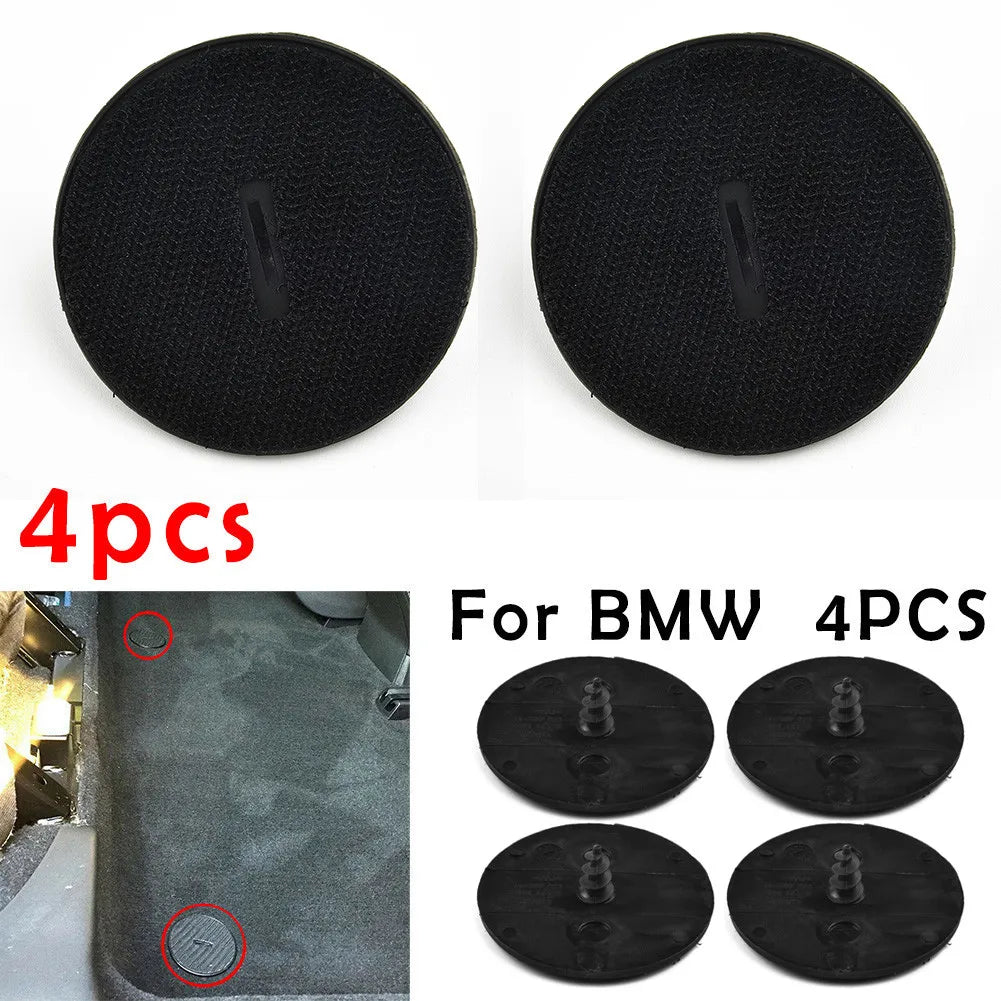 4Pcs Car Mat Carpet Clips Fixing Grips For BMW For Mini Cars Carpet Fixings Anti Skid Fastener Retainer Car Accessories