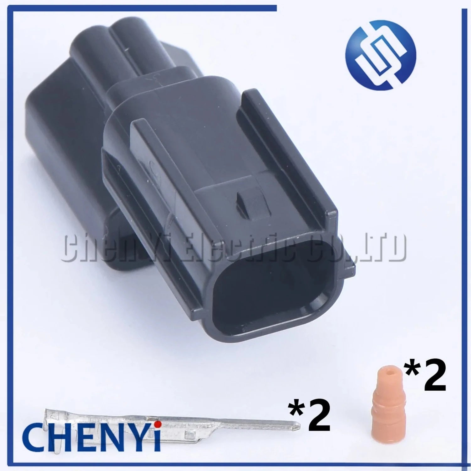 2 Pin Auto waterproof connector back-up lamp plug socket small lights fog lamps 7283-2090-30 For Honda Nissan Infiniti