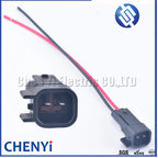 2 Pin auto waterproof connector USCAR EV6 EV14 Fuel Injector wiring Plugs Clips Pigtail Cut &splice Harness for Ford LS2 LS3 LS7