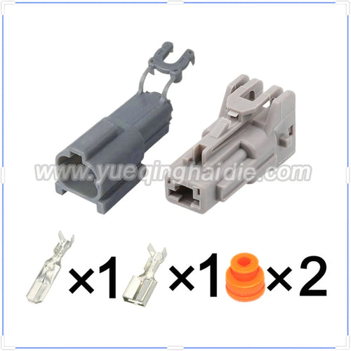 1-Pin Connectors Waterproof 6.3mm Male Female Connector Wire Harness Auto Harnesses Cable Socket 7222-6214-40 7123-6214-40