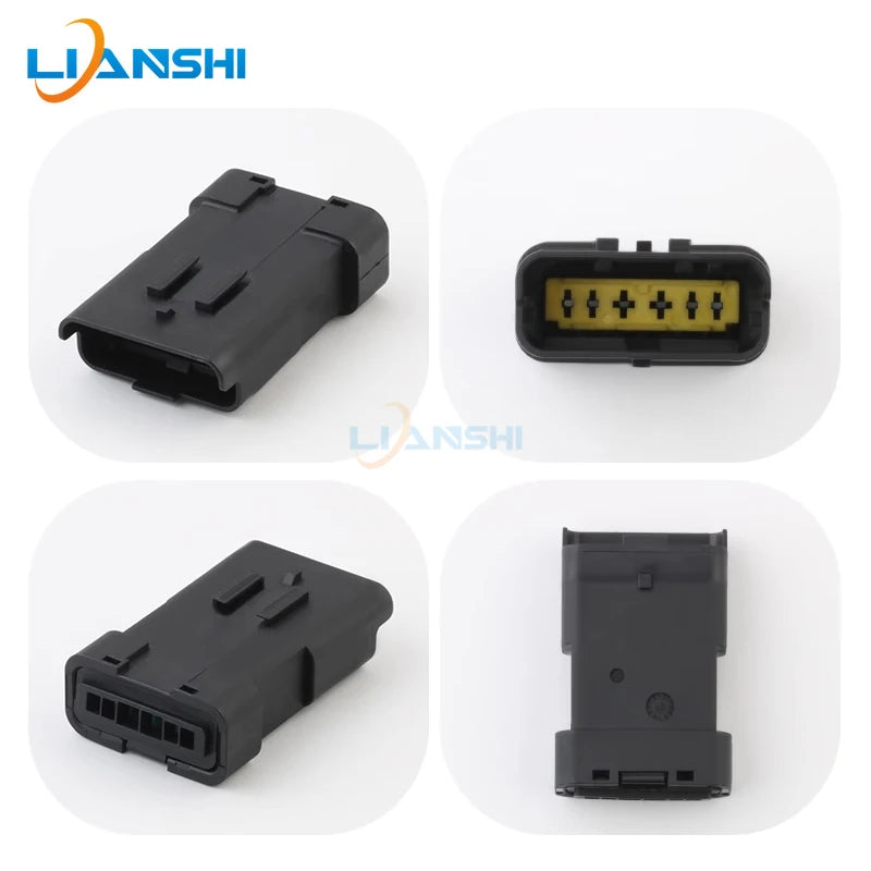 211PL(PC)069S0049 Automotive Connector Throttle Oil Pump 6-hole male busbar plug fitting terminal DJ7067Y-1.5/2.8-11/21