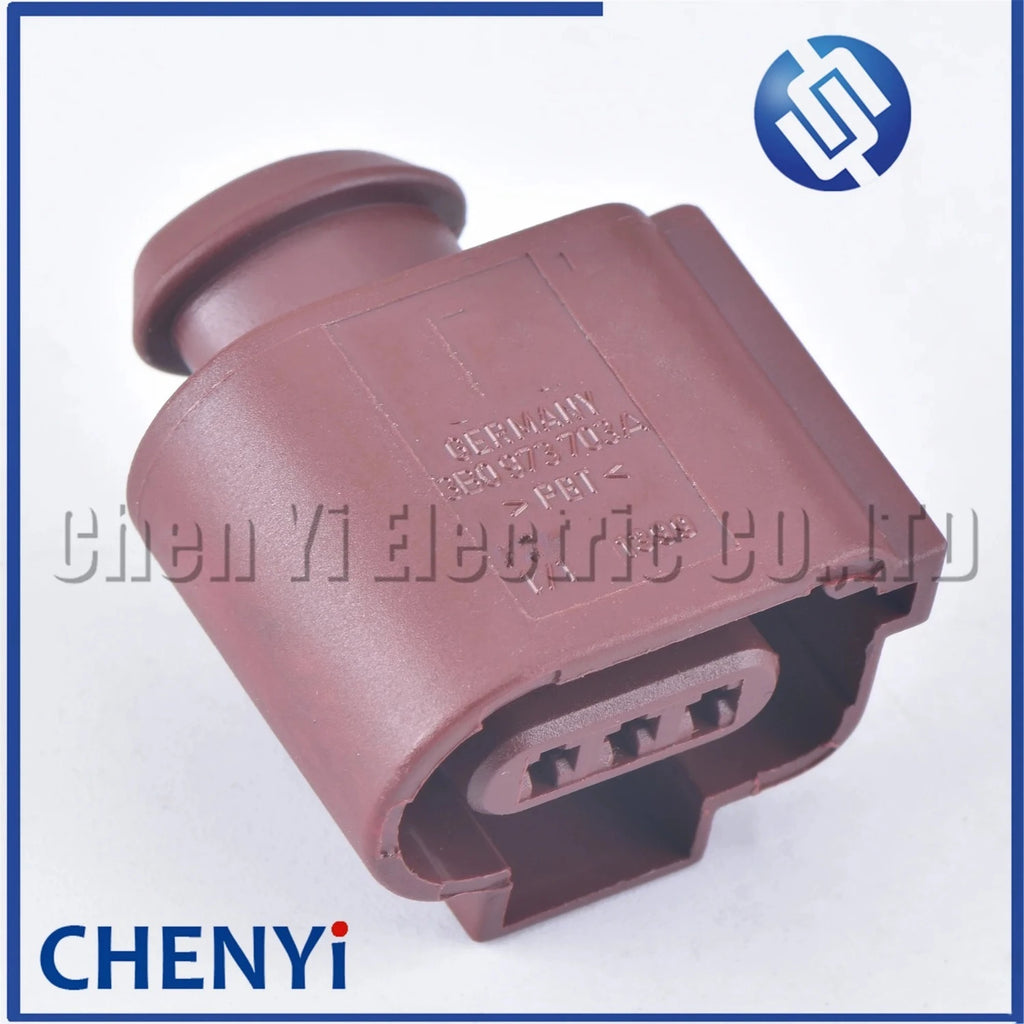 3 Pin Auto waterproof connector Daytime Running Light Wire harness Plug 3B0 973 703 A 3B0973703 3B0973703A