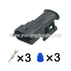 3 Pin Connector Waterproof 3.5mm Male Female Connector Automobile Wiring Harness Cable Plug for Bosch 1928404227 1928403966