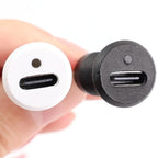 USB-C Waterproof Female Socket with LED Indicator – 2-Pin Pigtail for Car RV Motorcycle Boat