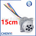 Gray 6 Pin HD16-6-96S HD10-6-96P 1.5mm Series Connector Waterproof Flame Retardant Plug For DEUTSCH