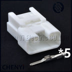 5 Pin Auto connector Car Window Regulator Switch Plug Socket 90980-12348 1300-3111 7283-1050 7283-1050-30 7282-1050 For Toyota