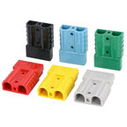 4Pcs  50A/120A Quick Connect Plug Kit - Silver Plated Copper Connector for 12-36V Winch/ATV/Trailer Wiring