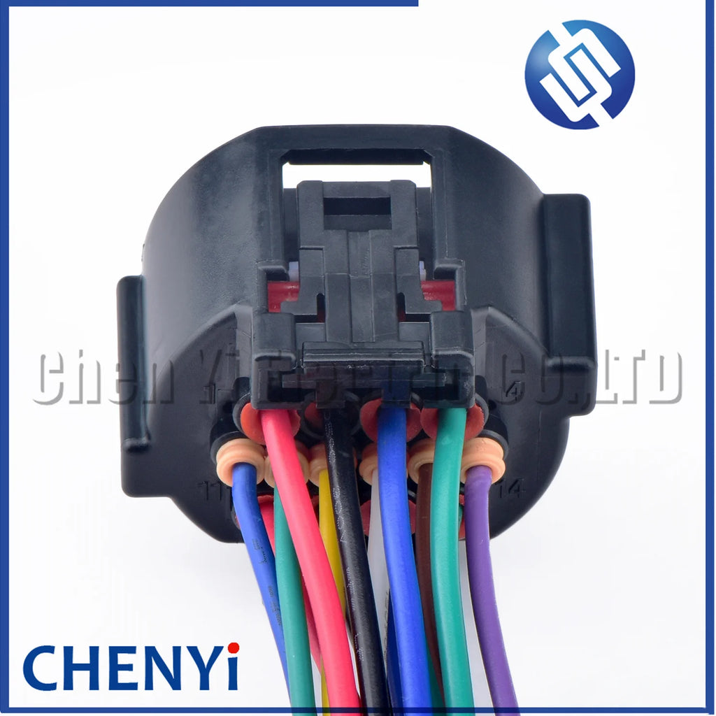14 Pin Automotive waterproof connector car Headlight Headlamp Wire harness Plug MG656862 MG656862-5 For Hyundai Kia