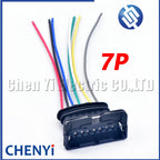 2 3 4 5 6 7 Pin Car Fuel Injector nozzle EV1 Lgnition Coil Oxygen sensor Junior Power Connector 15cm Wire Harness Plug