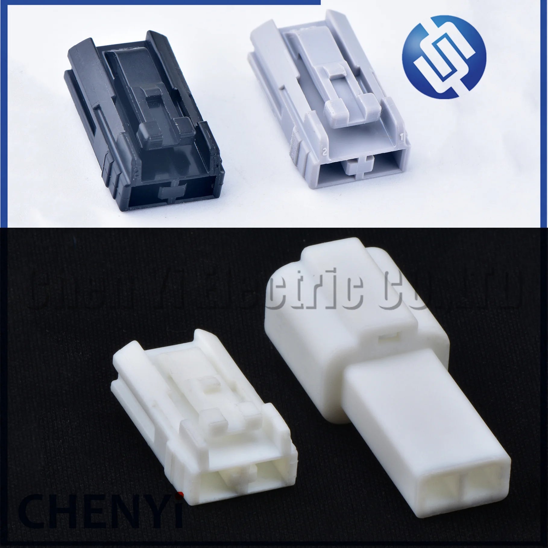 2 Pin CD Player Antenna Conversion Plug Car door lamp license plate lamp high mounted brake lamp plug 90980-11148 For Toyota
