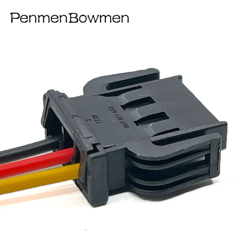 1 Set 3 Pin Car Reading Light Electrical Cable Connectors Female Wire Harness Plug for Passat Bora 893971633