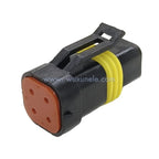 10 Sets 4 Pin Dodge Automotive Sensor Sealed Wire Connector