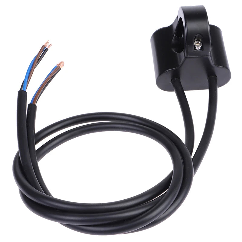 7/8" 22mm Aluminum Alloy 12V Motorcycle Handlebar Control Switch Dual Button Control Headlight Flasher Speaker Switch 2 Choice