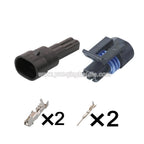 Delphi 2 Pin Connectors Waterproof 1.5mm GM Male Female Connector Auto Wiring Harness Cable Socket for GM 12162195 12162193