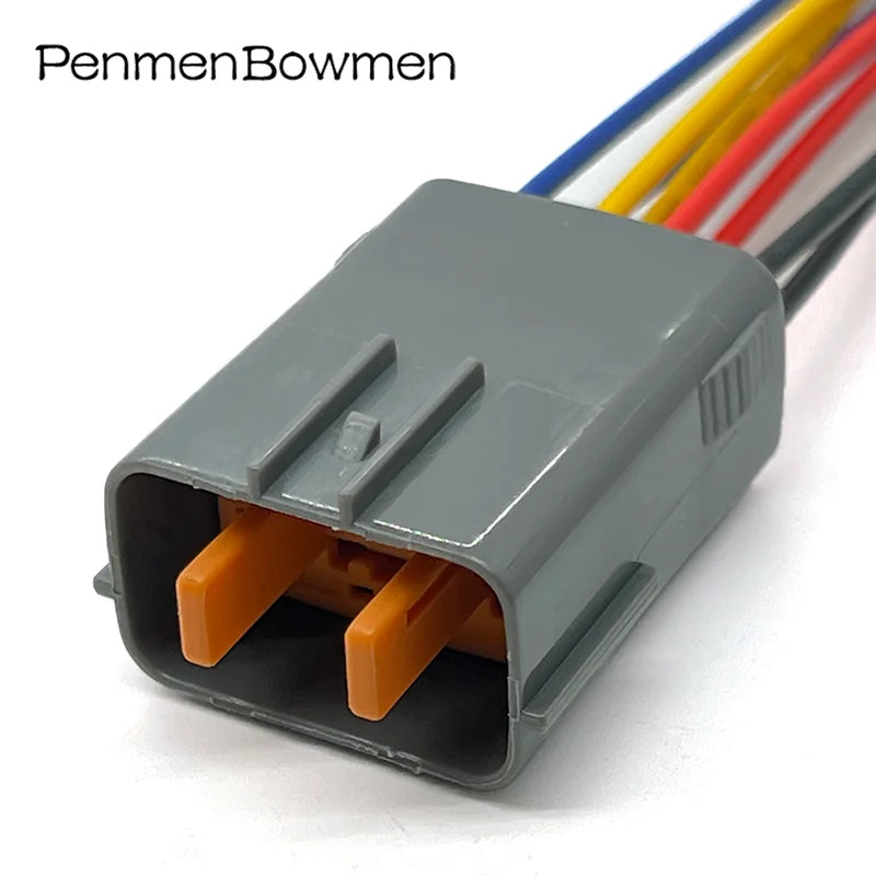 1 Set 8 Pin Auto Electrical Cable Connector Waterproof Female Male Wire Harness Plug 6195-0054 6195-0051 For Mazda Nissan Toyota