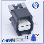 2 Pin Engine Cooling Fan Motor Wiring Connector Plug PT2188 88988506 13517352 For Equinox Buick GMC Pontiac Suzuki Chevrolet