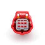 6 Pin 0.6 Waterproof Male Female Connectors Small Current Low Power Car OBD Diagnostic MWTPB-06-1A-R MWTRB-06-1A-R