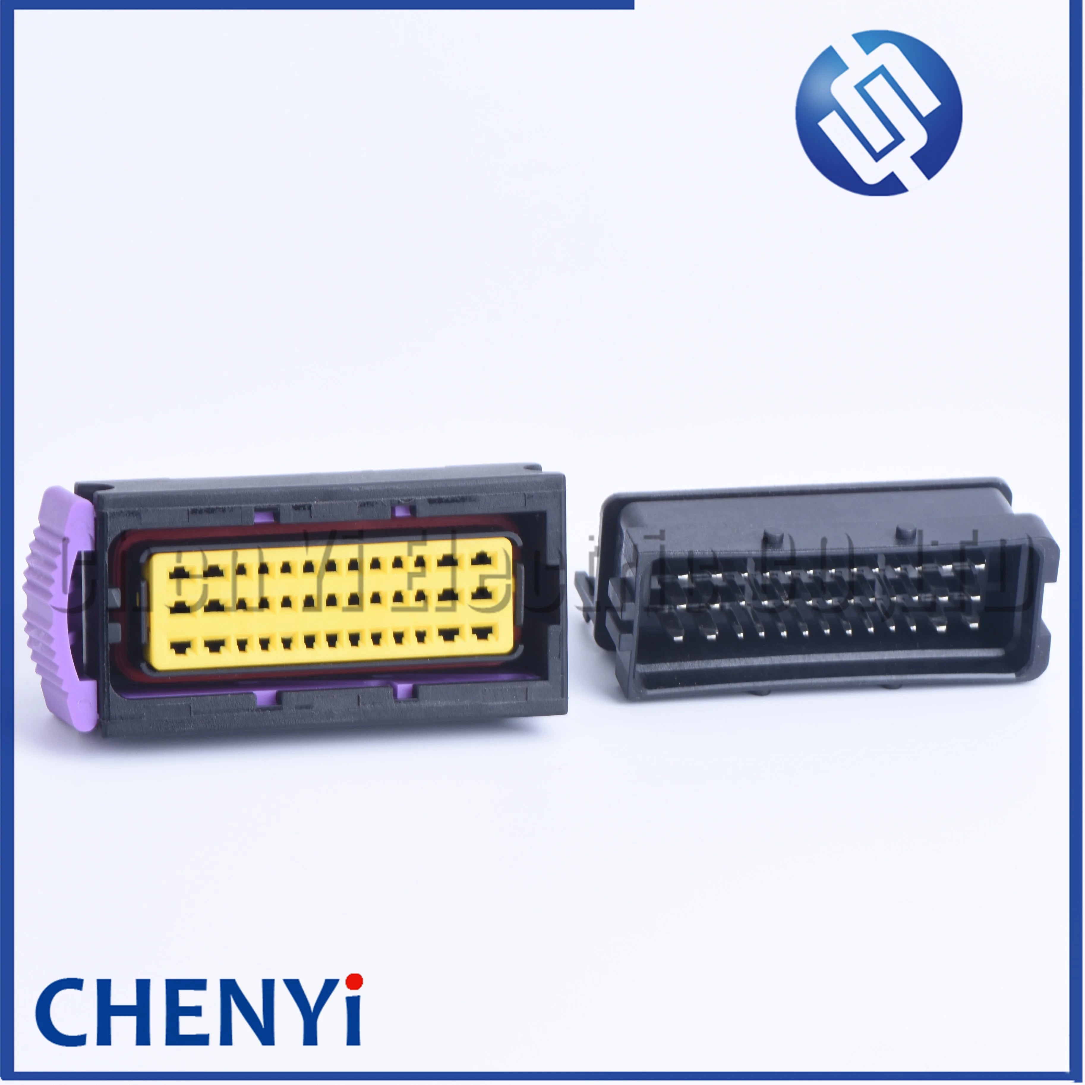 39 Pin ECU Box Aluminum shell auto connector PCB Socket plug car on-board controller panel circuit board connector with Pins