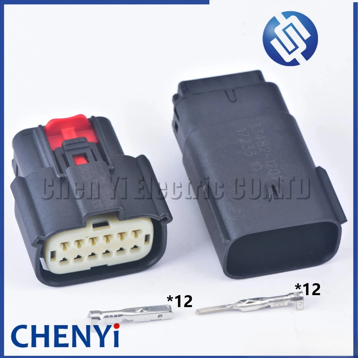 2 3 4 6 8 12 16 20 Pin Car Waterproof Connector Tail Lamp Headlight Light Socket Plug 33471-0301 For Ford BUICK Chevy cadillac