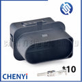 10 Pin Temp Sensor Plug Deflation Valve Connector Halogen headlight plug 1J0973835 1J0973735 6R0973735 493578-2 2294597-1