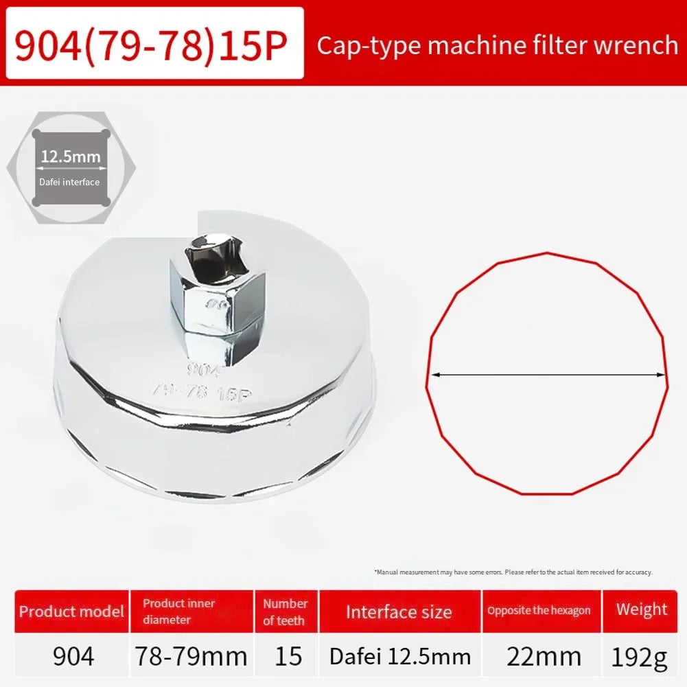 1 Pc Wrench Auto  Tool End Cap Oil Filter Wrench Cap Auto  Hand Tools Remover Tool  Replacement Car Accessories