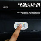 Car Interior Dome Light Finger Touch Sensor Mini LED Reading Lamp Roof Magnets USB Charging Atmosphere Dome Lamp Senser Tools Ne