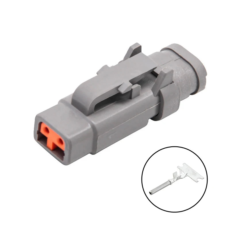 Automotive connector DTM06-2S-E007 waterproof connector DTM04-12PA-E007 male Female high cover plug DTM06-6S-E007